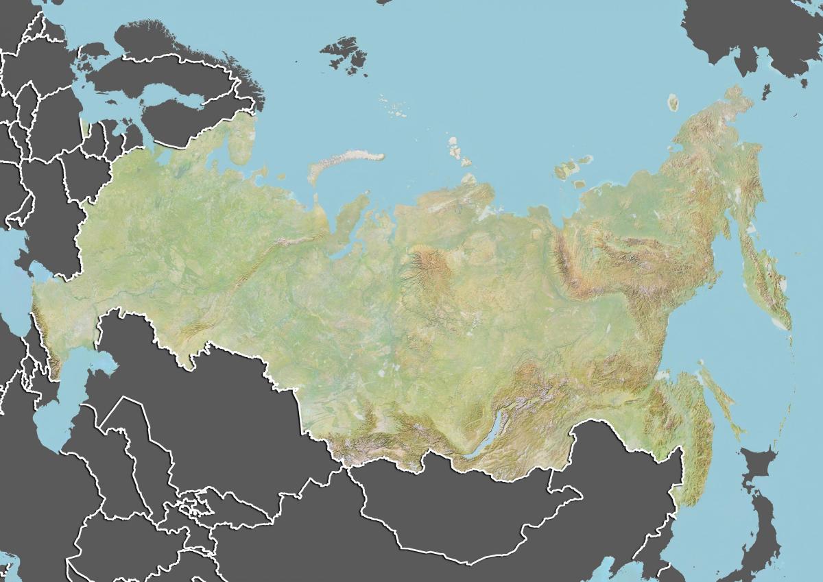 지도의 지리 카자흐스탄